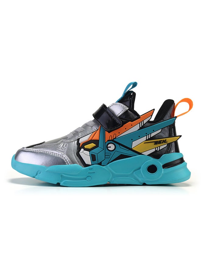 Boys' Shoes 7-12 Years Old Spring And Autumn New Light Sneaker Fashion Joker Running Shoes For Students