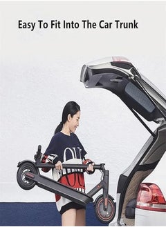Generic Electric Scooters - Mobility Scooters- Range Up To (25 KM/H & 30 KM) Foldable Electric Scooter for Teens Adults (Black)  - Image 4