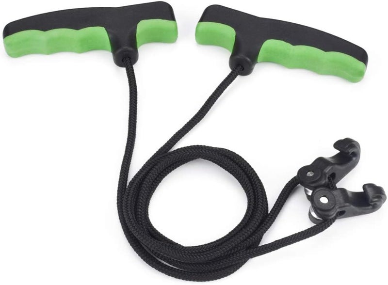 Szeo Archery Crossbow Cocking Device Crossbow Rope Cocker Aid Double Handle Strings Cocking Tool - Image 3