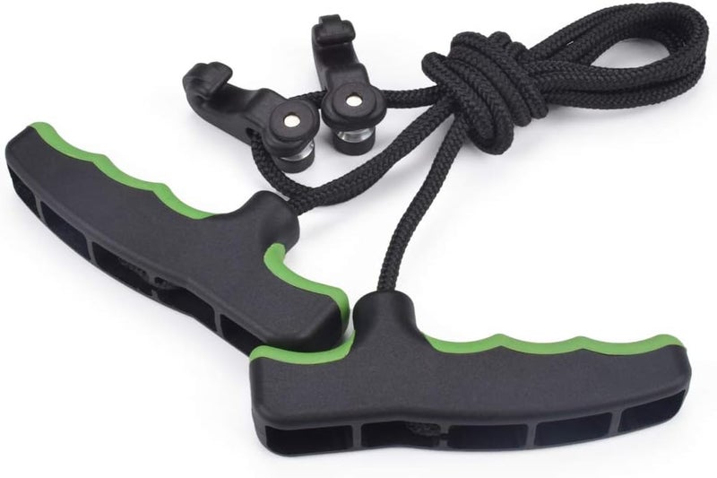 Szeo Archery Crossbow Cocking Device Crossbow Rope Cocker Aid Double Handle Strings Cocking Tool - Image 2