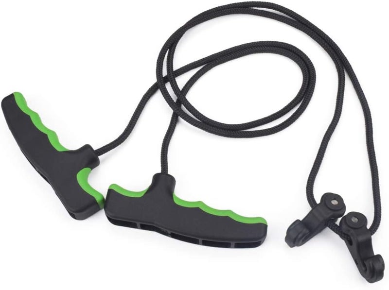Szeo Archery Crossbow Cocking Device Crossbow Rope Cocker Aid Double Handle Strings Cocking Tool - Image 4