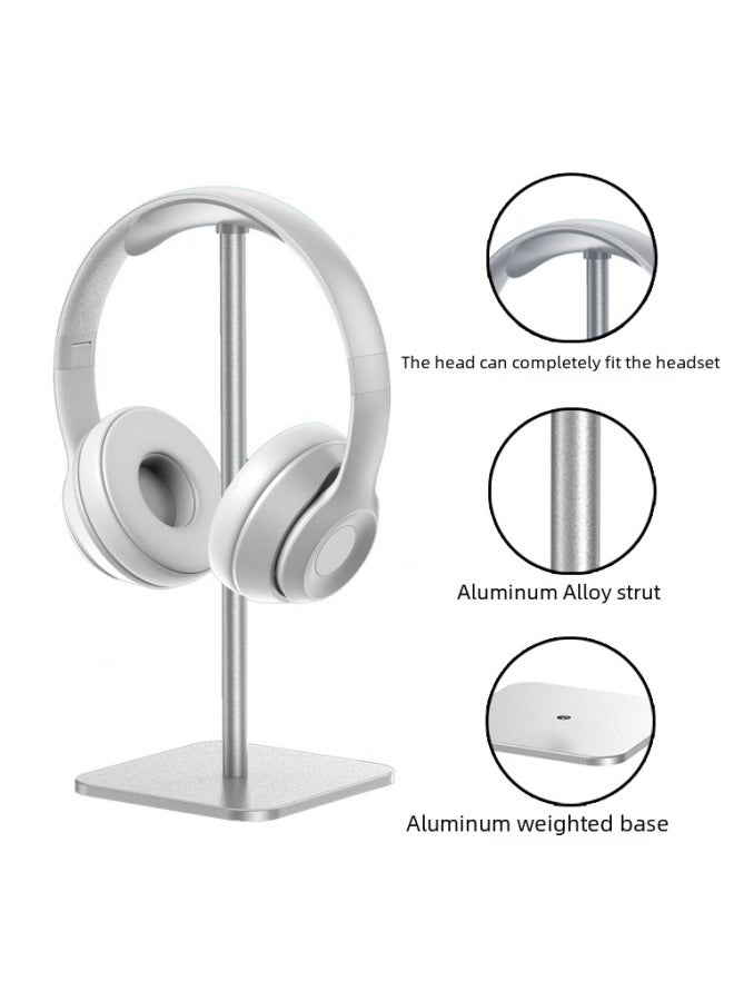 Internet Bar Desktop Computer Headset Stand High-end Aluminum Alloy Stand Removable Headset Display Shelf - Image 3