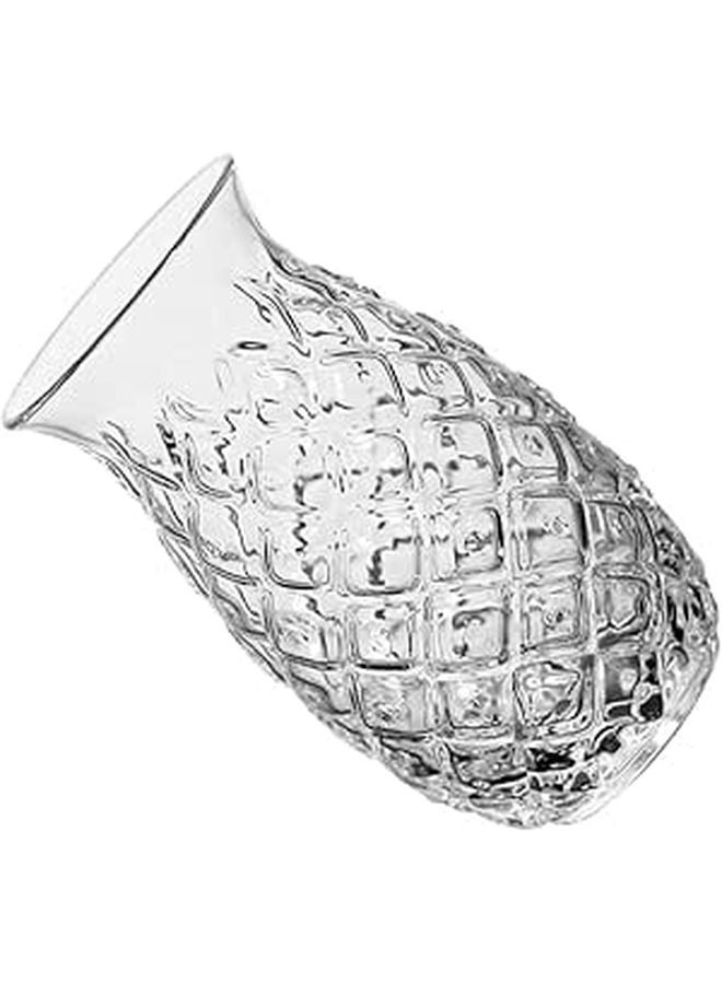 Pineapple Relief Drinking Glass Thickened Glass Easy Cleaning for Parties Weddings - Image 1