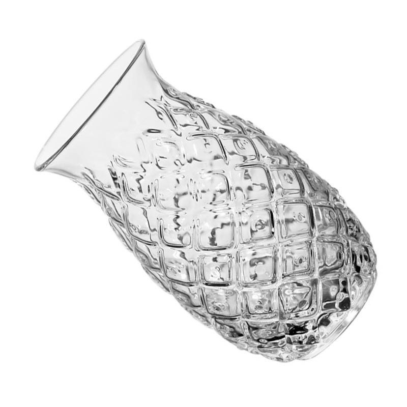 Pineapple Relief Drinking Glass Thickened Glass Easy Cleaning for Parties Weddings - Image 2