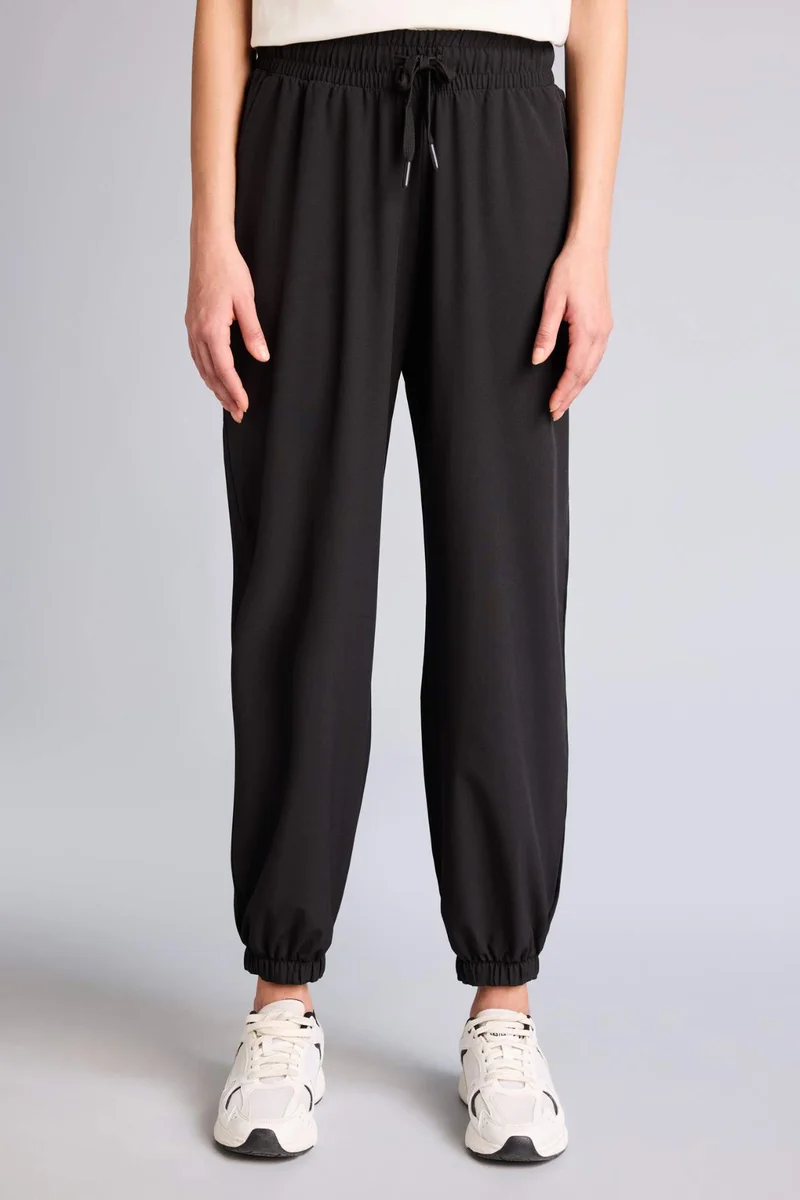 Defacto  Standard Fit Jogger Woven Sports Sweatpants for Women | Best Price UAE