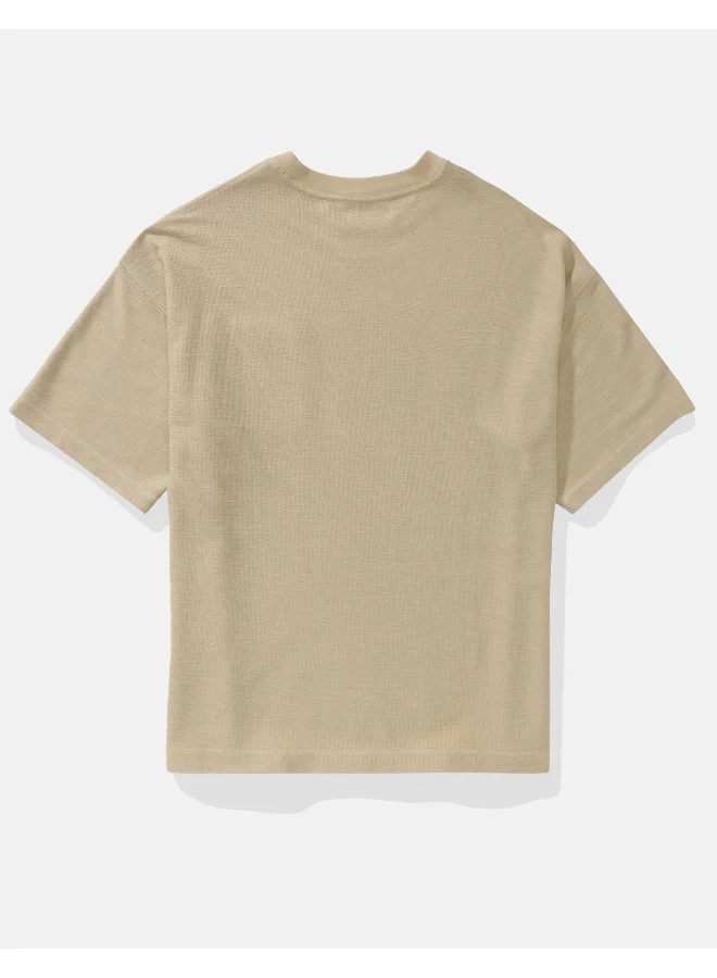 American Eagle DUNE KHAKI AE 24/7 Oversized T-Shirt for Men | Best Price UAE