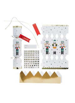 DIY Nutcracker Personalisable Fill Your Own Christmas Crackers 6/Pack
