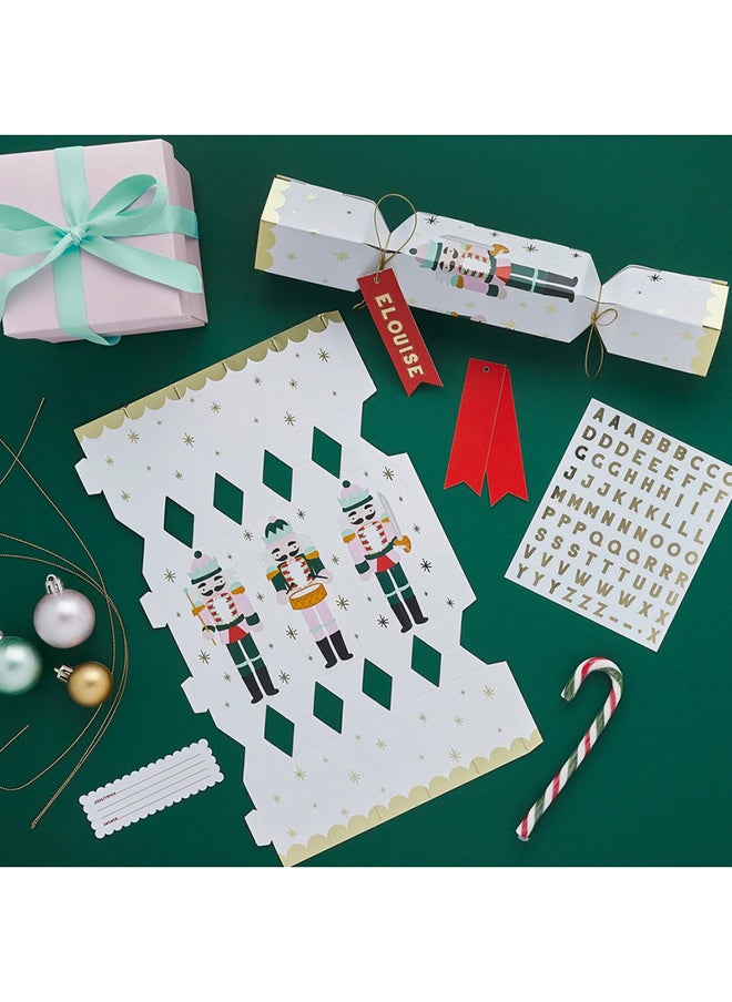 Hootyballoo - DIY Nutcracker Personalisable Fill Your Own Christmas Crackers 6/Pack - Image 1