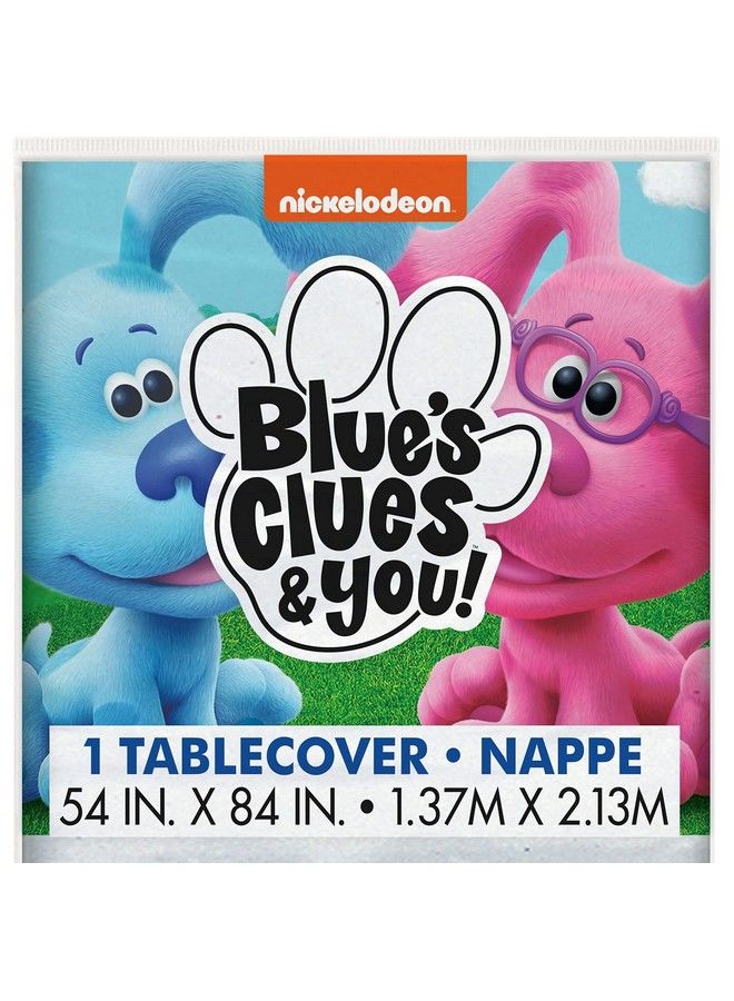 Unique Blue Clues & You Birthday Party Plastic Tablecover 1 Count - Image 4