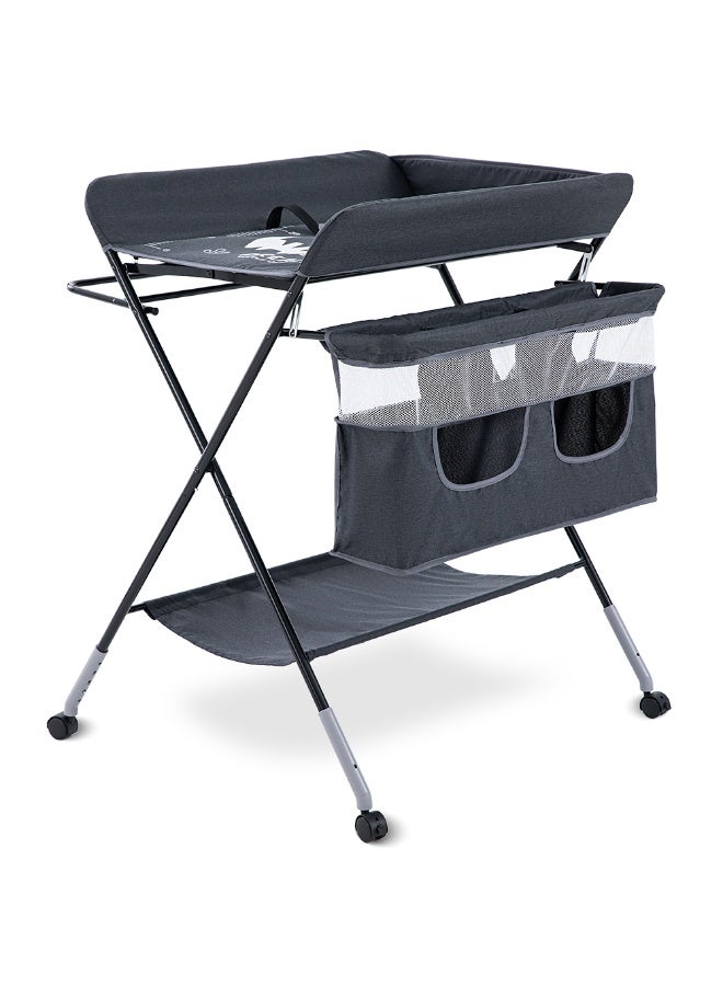 Teknum 4 - in - 1 Diaper Changing Table Organizer - Charcoal Grey - Image 3