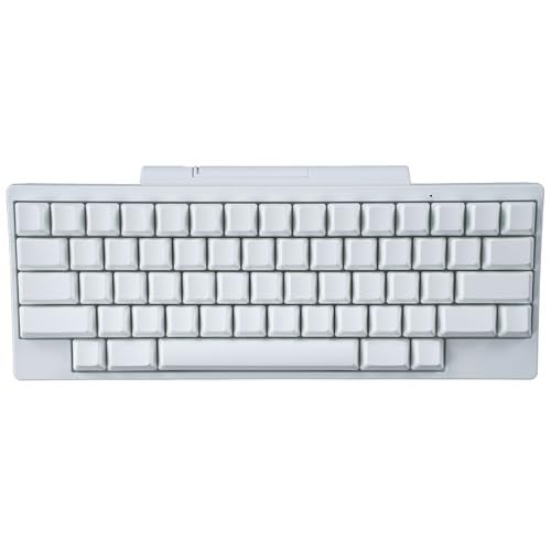HHKB - لوحة مفاتيح هاكينغ السعيدة الاحترافية هايبرد نوع-S ثلجية (لاسلكية، بلوتوث، سلكية، USB، صامتة، ماك، ويندوز، بيضاء، فارغة) مع ضمان استبدال متقدم لمدة 2 سنة - Image 1