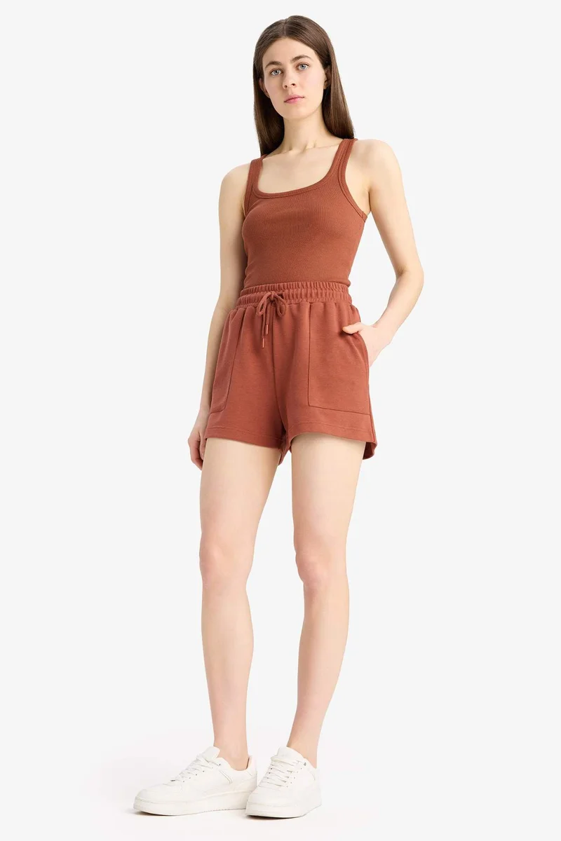 ديفاكتو Regular Fit Basic Bermuda