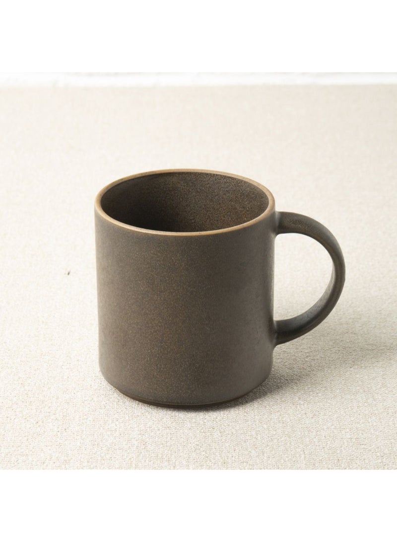 DANUBE HOME Youthful bite Stoneware Mug – Premium Lightweight Coffee & Tea Cup, Elegant Durable Drinkware, Microwave & Dishwasher Safe, Perfect for Home, Office & Gifting L8.8XW9.4Cm 400ml
