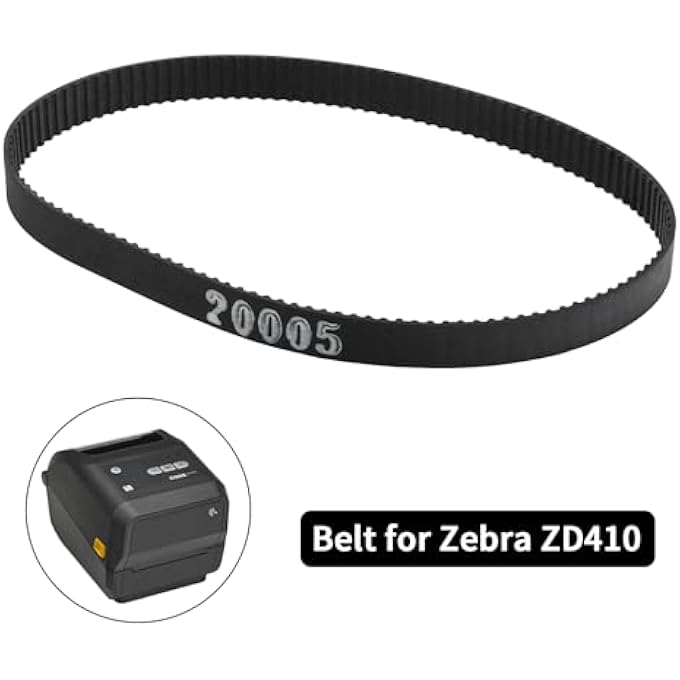 79867M حزام القيادة الرئيسي لطابعة ملصقات الباركود الحرارية زيبرا ZT410 ZT411 ZT420 ZT421 ZM400 ZM600 ZD410 300DPI 600DPI, حزام النقل P/N:20005 - Image 2