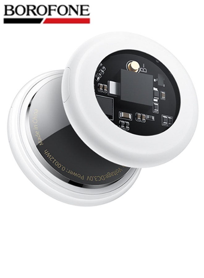 بوروفون جهاز Airtag الذكي المضاد للضياع للحيوانات الأليفة، متوافق مع أجهزة Apple والمركبات والمفاتيح والأمتعة وغيرها – الحل الأمثل المضاد للضياع (أسود) - Image 2