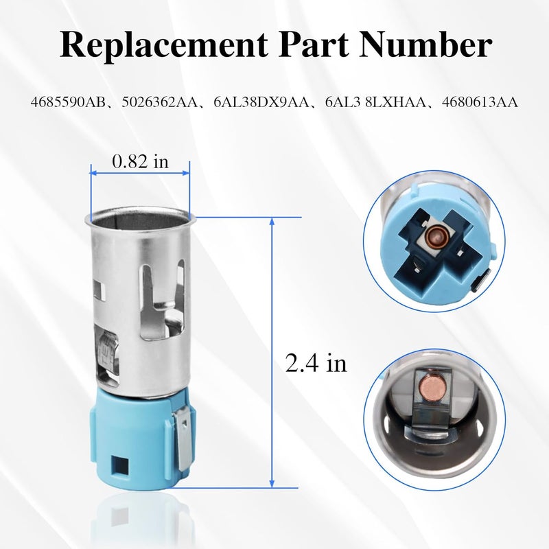 KPALAG Power Outlet Base Cigarette Lighter Socket - Image 3