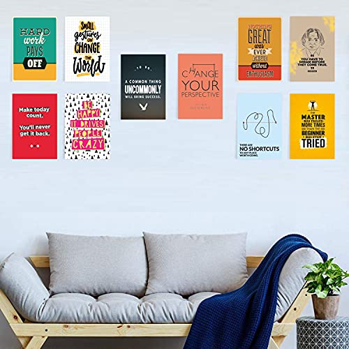 PAPER PLANE DESIGN Quote and Motivational Poster Set of 10 (Size 45 x 30 cm) (H) - Image 5
