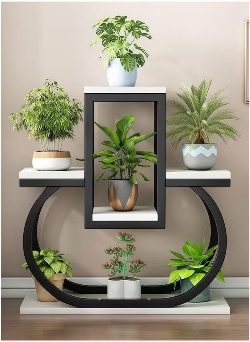 Generic Plant Stand Indoor Outdoor, Plant Stand For Multiple Plants Indoor Large Plant Shelf Flowers Stand Rack For Living Room Balcony Patio Window  - Image 3