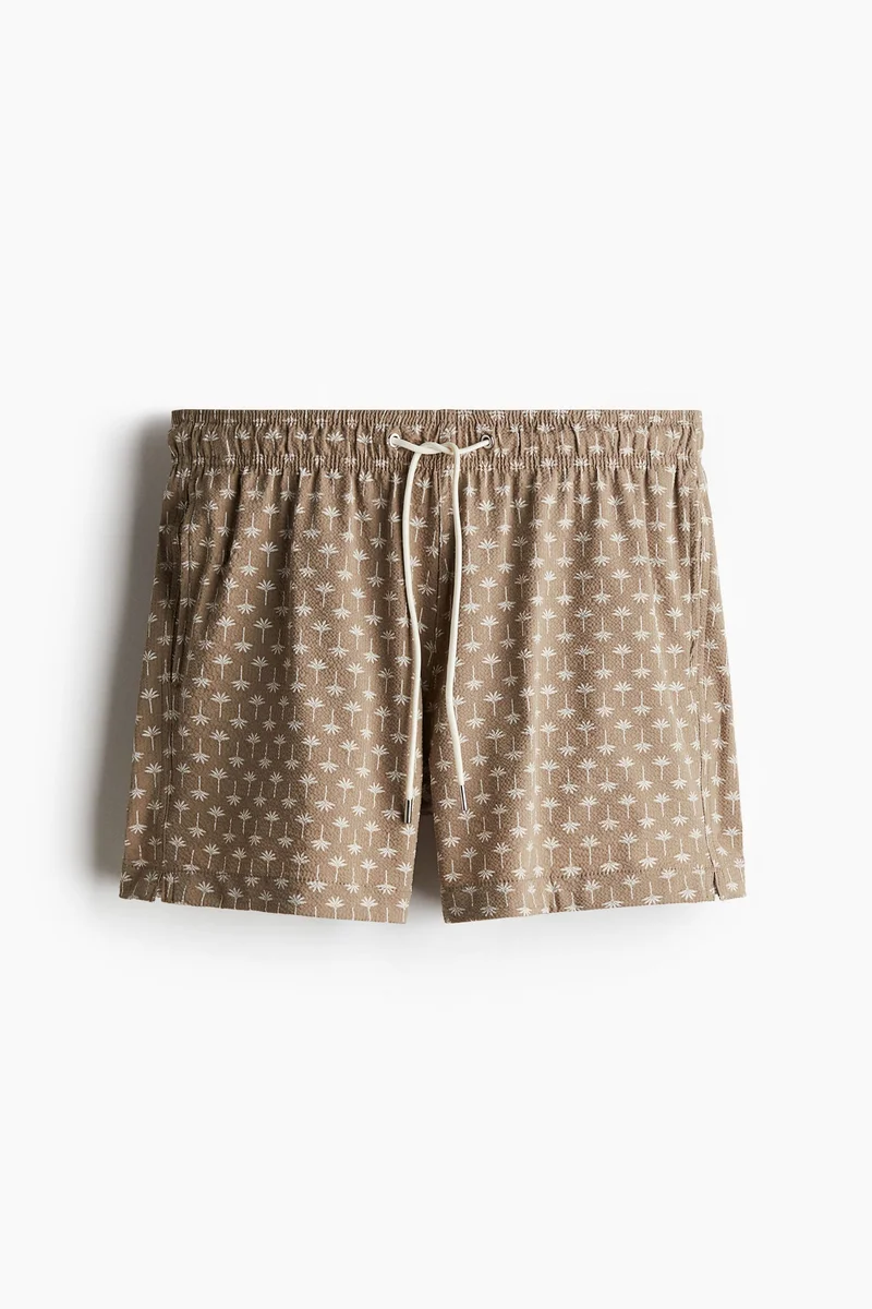 H&M  Seersucker swim shorts for Men | Best Price UAE