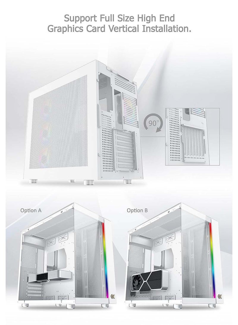 BOLT Customized Gaming PC,Core i7-14700K Processor/32GB RAM/1TB SSD/12GB GeForce RTX 4070 Graphics Card/Windows 11 Home White - Image 5