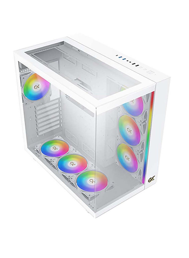 BOLT Customized Gaming PC,Core i7-14700K Processor/32GB RAM/1TB SSD/12GB GeForce RTX 4070 Graphics Card/Windows 11 Home White - Image 1