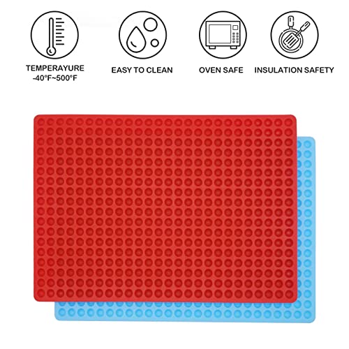 Bongpuda 468-Cavity Mini Round Silicone Molds,Chocolate Drops Mold | Small Dog Treat maker |Semi Sphere Gummy Candy Molds,For Jelly, Candy, Gummy, Wax Melt Baking Pan - Image 3