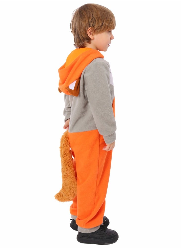 Al Aoyama Kid jumpsuit fox/horse/peacock/shark animal role-playing costumes campus performance costumes  - Image 3
