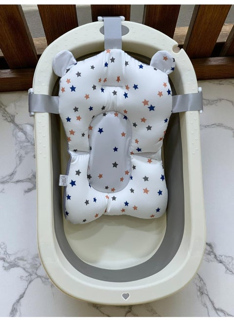 Foldable Baby Bathtub with Bath Cushion - Product Code FKT064