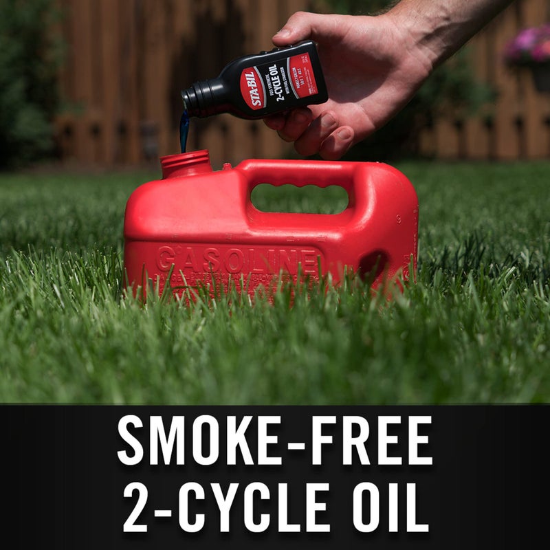 STA-BIL Full Synthetic 2-Cycle Oil - With Fuel Stabilizer For Up To 12 Months Protection - 1 Gallon Multi-Mix - 50:1/40:1 Mix Ratios - Low Smoke Formula, 2.6 fl. oz. (22403) - Image 4