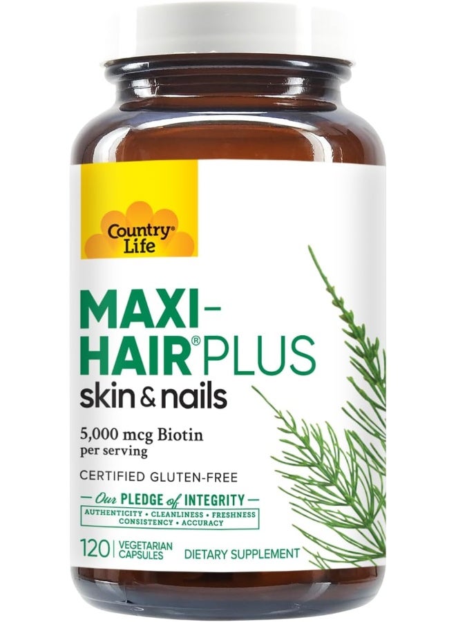 Country Life Maxi-Hair Plus Capsules 120's - Image 5