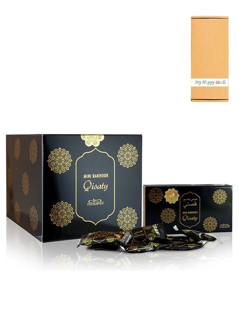 Nabeel Mini Bakhoor Qisaty Incense 36 GM - Image 1
