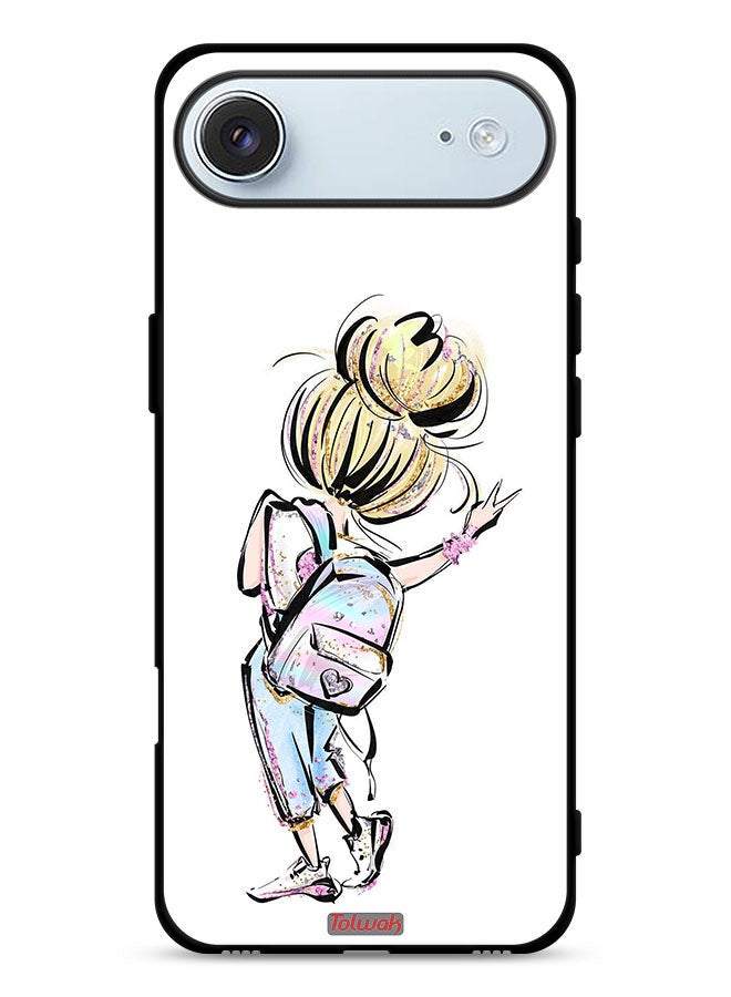 Tolwak Apple iPhone Air Protective Case Cover Back To School Girl Art - Image 1
