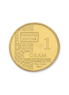 EMIRATES MINTING Emirates Minting Reindeer Design 1 Gram Gold Coin 999.9 Purity  - Image 2