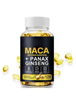 Maca Ginseng Complex Capsules - 120 Count for Strength, Focus & Physical Endurance - pzsku/Z554268159CDC71CB9F79Z/45/1744705773/6fb02666-107d-472a-859f-e68ed7e0f529