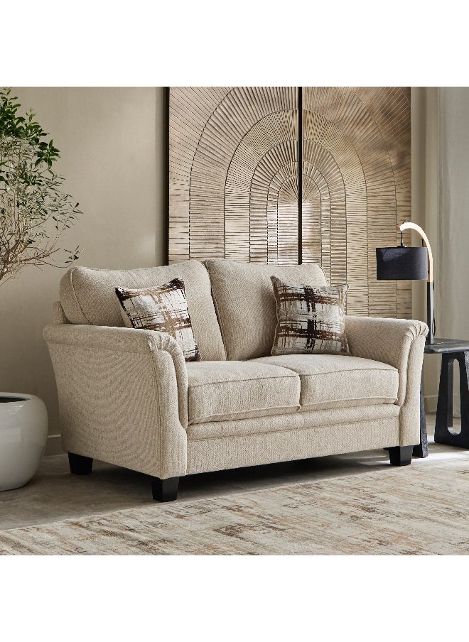 Home Box Urban 2-Seater Fabric Sofa with 2 Cushions  - Image 1