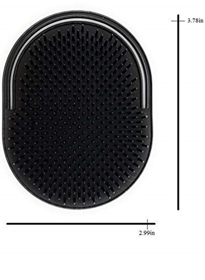 G.B.S فرشاة شعر باللون الملون مع مشط تصفيف محمول، مجموعة من 8 مصنوعة في الولايات المتحدة الأمريكية - Image 4