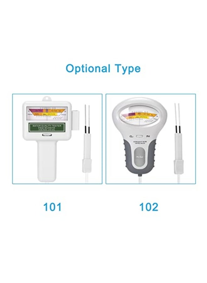 Generic GOENN Water Quality Detector New 2 in 1 PH Chlorine Meter Tester Chlorine Water Quality Testing Device CL2 Measuring Swiming Tool for Pool Aquarium  - Image 4