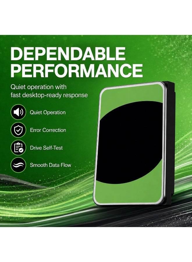 هارد ديسك داخلي للكمبيوتر سعة 3 تيرابايت مقاس 3.5 بوصة SATA 6Gb/s بسرعة 5400RPM وذاكرة Cache ‏256MB - Image 2