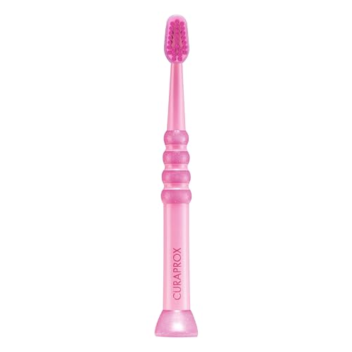 Curaprox Baby Toothbrush for Babies and Toddlers UltraSoft bristles for Gentle Brushing Random Colour Single Pack - Image 1