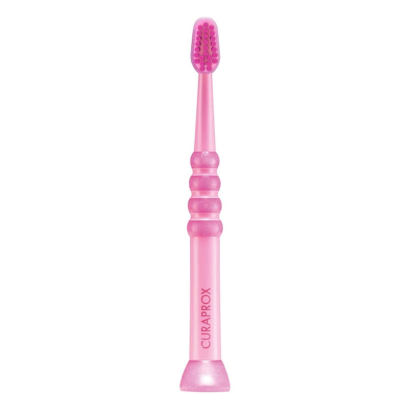 Curaprox Baby Toothbrush for Babies and Toddlers UltraSoft bristles for Gentle Brushing Random Colour Single Pack - Image 2