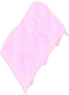 Agfa AGFA Silicon Cup Cake Baking Mold, 6 Holes, 17 x 38 cm - Pink 