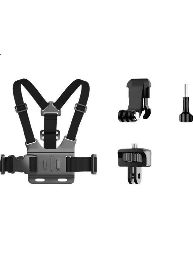 Surewo Chest Mount Harness Strap For Insta360 One X5 X4 X3 X2 And One X, Chest Front Fixed Bracket For Insta360 Panoramic Action Camera Accessories - Image 2