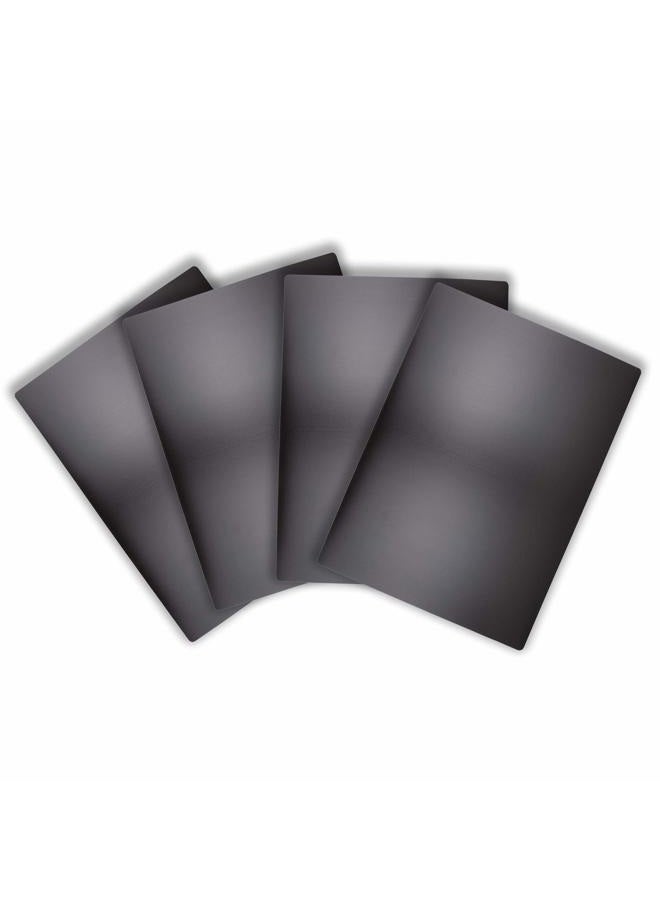 Thirteen Chefs Extra Large Black Cutting Board Mats 4 Pack, NSF Certified HDPE for Restaurants, 24x18 Inch - Image 4