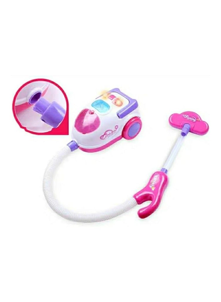 سويت هوم لعبة مكنسة كهربائية للأطفال مع ضوء – مجموعة تنظيف Sweet Home - Image 2