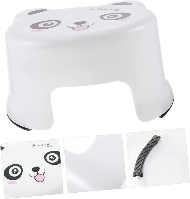 Homoyoyo Skid Bathroom Step Stool Cartoon Design Lightweight Safety Stool for Toilet Potty Training Strong - Image 4