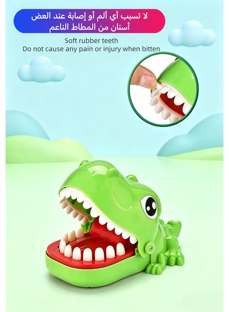 Dinosaur Bite Finger Toy - Family Interactive Board Game, Prank & Stress Relief, Kids Reaction Training Toy - Image 3