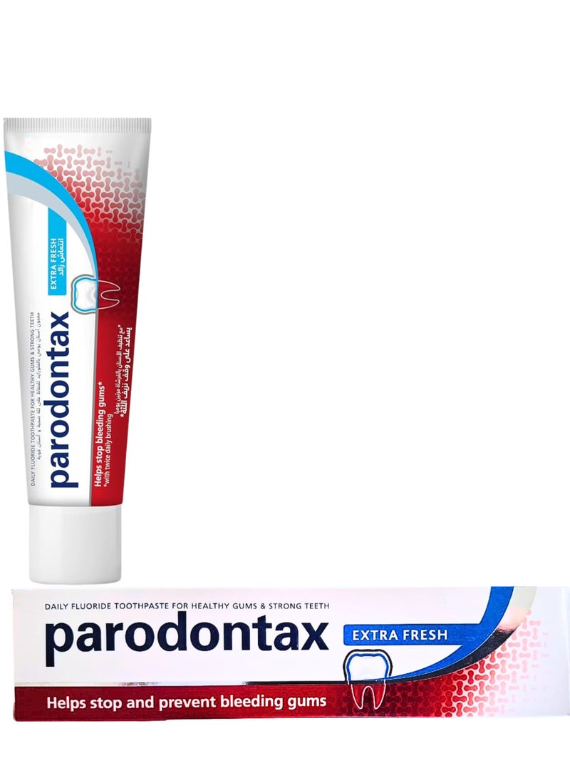 Parodontax Extra Fresh Toothpaste For Healthy Gums & Strong Teeth 50ml - Image 1