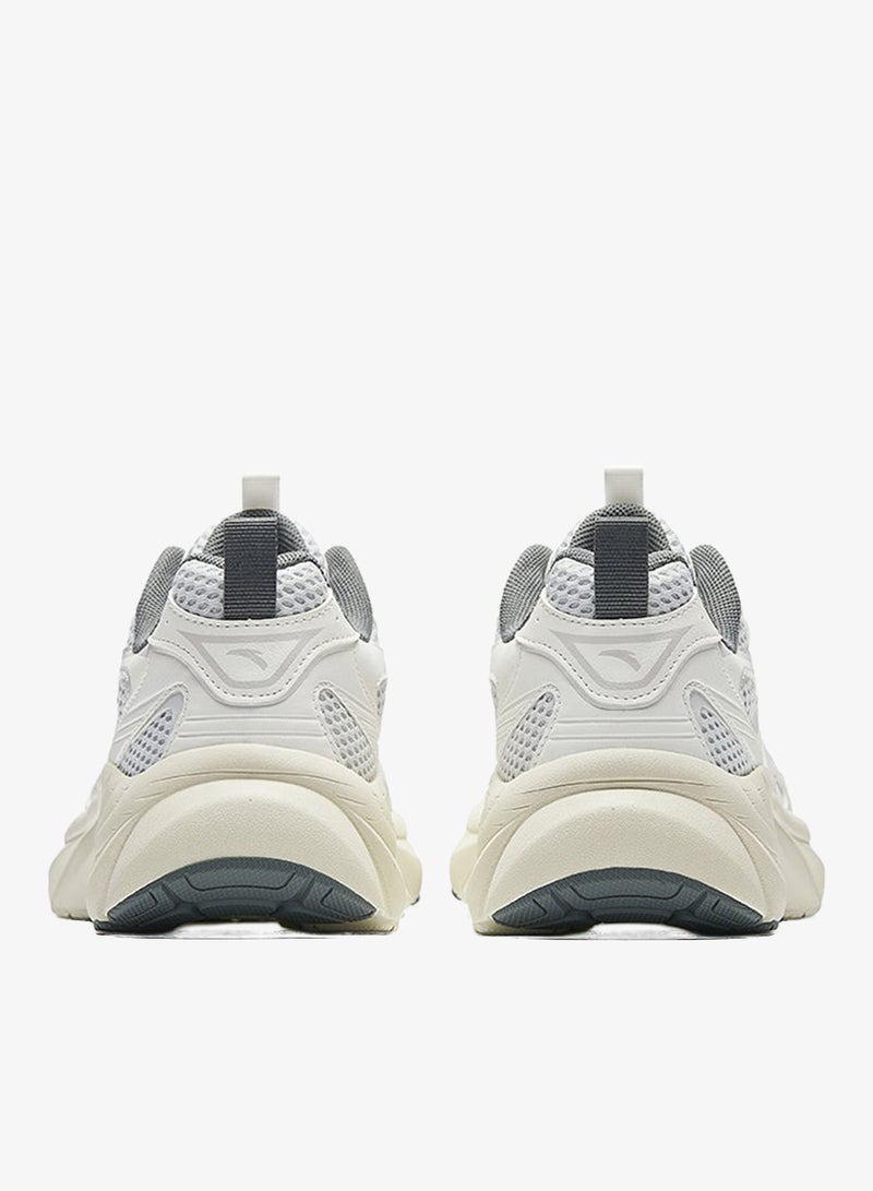 انتا أحذية أنتا الرجالية الكاجوال رماديأبيض - Image 4