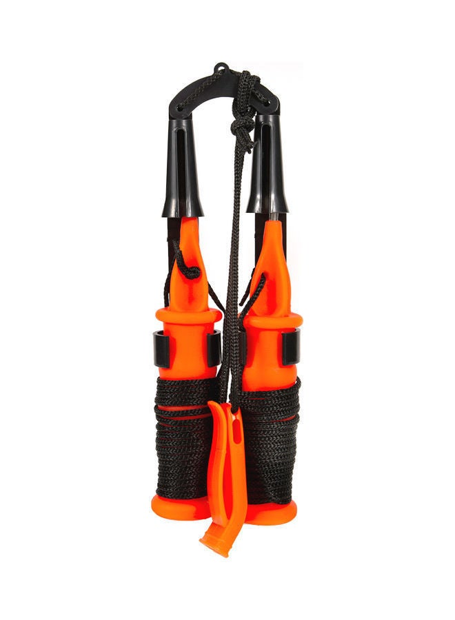 NIBEMINENT Ice Picks Fishing Chisel Safety Kit Emergency Gear 24.00 x 4.00 10.00cm - Image 1