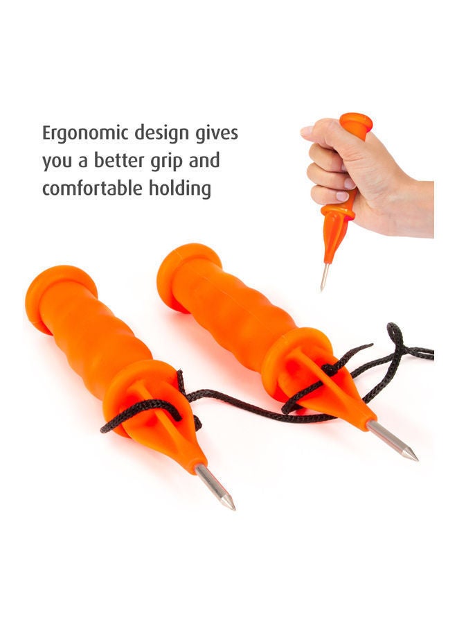 NIBEMINENT Ice Picks Fishing Chisel Safety Kit Emergency Gear 24.00 x 4.00 10.00cm - Image 5